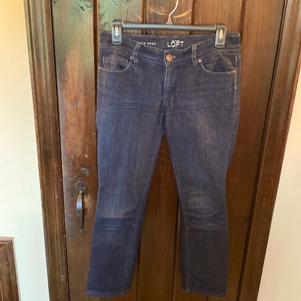 Ann Taylor loft women’s modern kick crop jean size 25